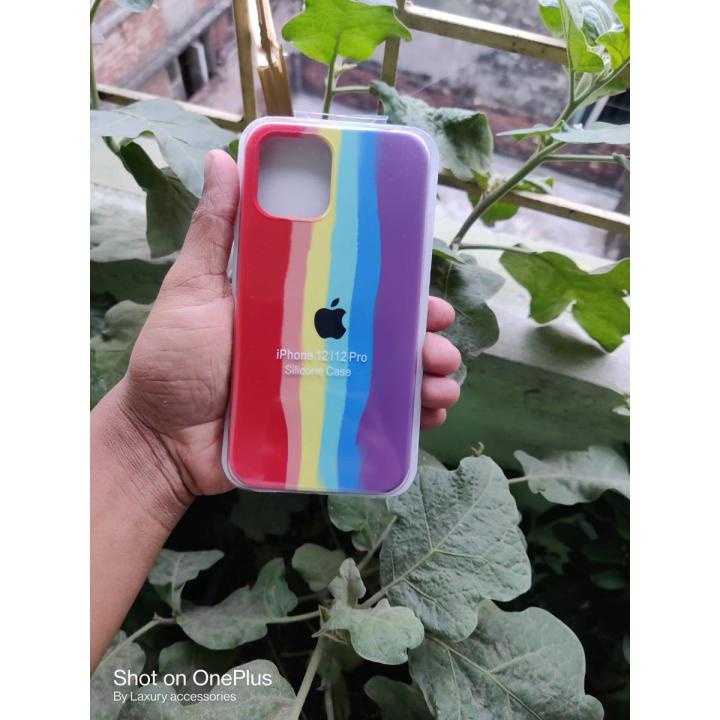 Rainbow Back Cover For Iphone 12 Iphone 12 Pro Redmi Note 11