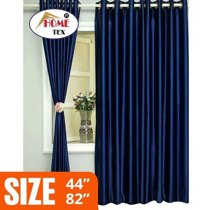 Synthetic curtain Solid colour Blue,coffee,off white,Red, From Anifa Golden