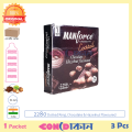 Manforce Cocktail 2280 Dots Chocolate & Hazelnut Flavoured Condom 1 Pack (3 Pcs). 