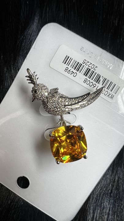 Diamond Cut Stone Hijab Brooch Hijab Pin Daraz Bd