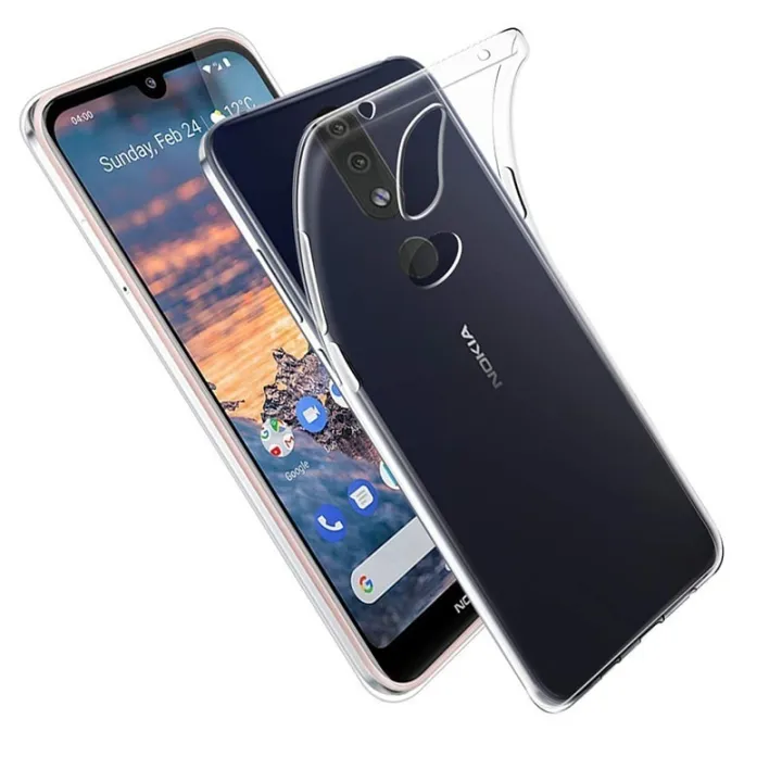 Nokia%204.2%20Transparent%20Soft%20Flexible%20Clear%20TPU%20Back%20Case%20Cover%20-%20Image%202