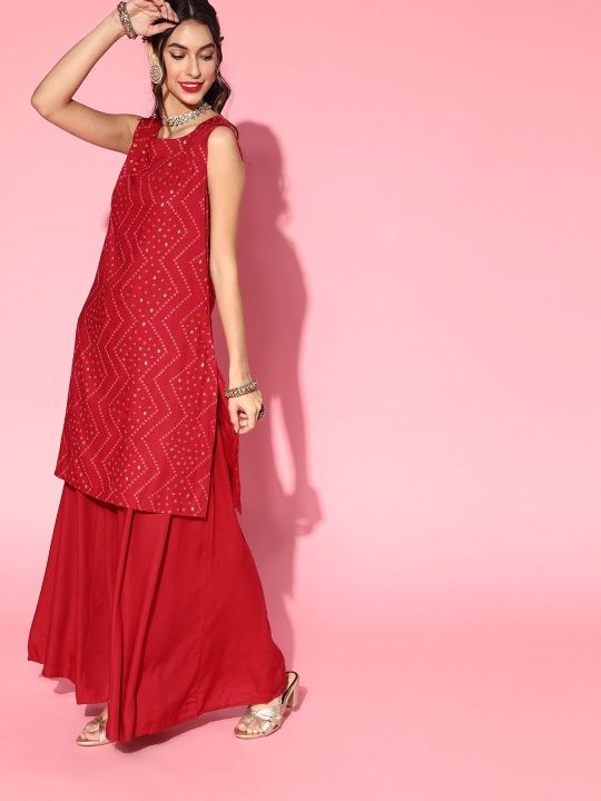 Full%20AC%20Cotton%20printed%20ethnic%20wear%20Ready%20kurta%20set%20(3pis)%20-%20Image%203