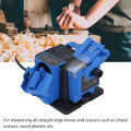 Multi Task Electric Sharpener, Long Life Span Fast Speed Impact Resistance Durable Multifunctional Drill Bit Sharpener High Strength for Chisels for Scissors. 