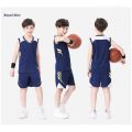 Quality Suit Childrens Autumn Winter Sportswear Basketball Jerseys Gym Sports Training Sportswear Basketball Clothing Four-piece.