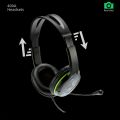 400AB Computer Game Headphones, Head-mounted Wired Headphones With Microphone, Desktop Notebook Wired Control Gaming Headphones. 
