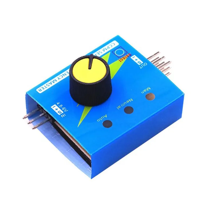 3CH Channel Servo Tester Gear Test CCPM Consistency Master Checker 3 Channel 4.8-6V With LED Indicator Light Electrical Circuitry & Parts