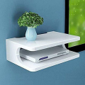 WiFi Router storage Stand Set Top Box Stand Wall Floating Shelves Wall Mount Model RS202 & self. 