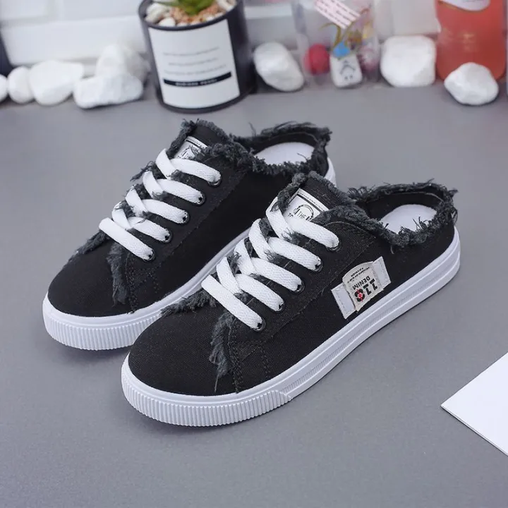 2023Spring%20and%20Summer%20New%20Canvas%20Shoes%20Female%20Students%20Half%20Slippers%20Slip-on%20Lofter%20Versatile%20Breathable%20Casual%20White%20Shoes%20Fashion%20-%20Image%209