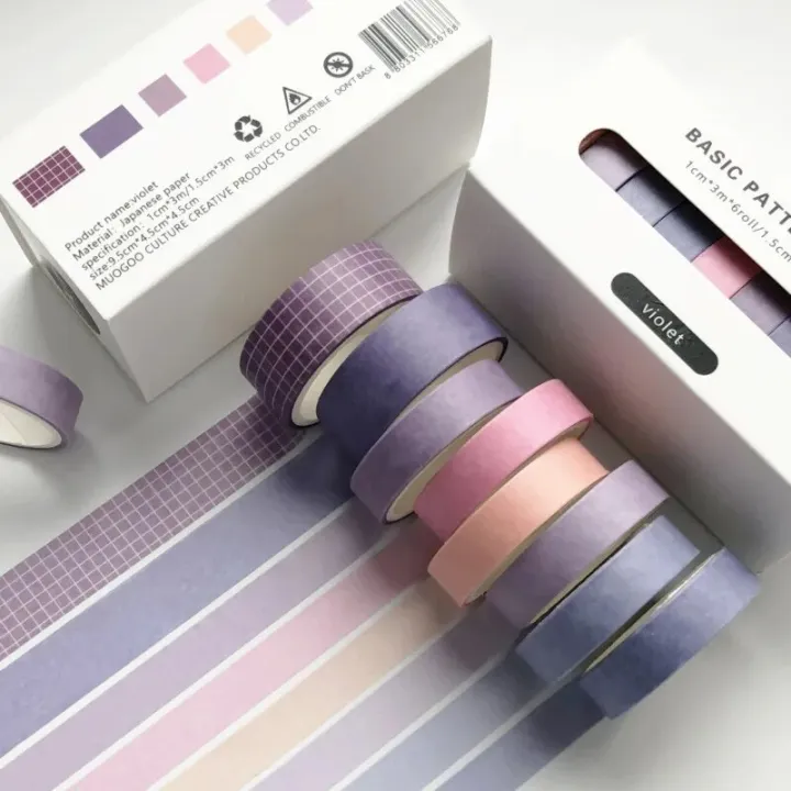 8%20pcs/set%20Solid%20Color%20Basic%20Grid%20Lines%20Washi%20Tape%20Cute%20Masking%20Adhesive%20Tape%20Diy%20Scrapbooking%20Art%20Supplies%20Decor%20Stationery%20-%20Image%202