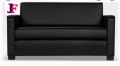 Double Seater Sofas Black wooden feet ensure a sturdy and stable foundation Cushions are filled with high-density foam. 