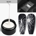 BORN PRETTY Solid Nail Tips Gel 5g Transparent Clear Function Gel Nail Extension Gel Soak Off Nail Art Gel Need UV Lamp Cure.