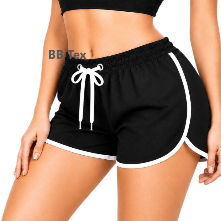 Women%20Sports%20and%20Casual%20Shorts%20%7C%7C%20Soft%20and%20Cotton%20Stretch%20Fabric%20%7C%7C%20Trendy%20and%20Comfortable%20to%20Wear%20-%20Image%203