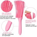 【Daily Necessities For Anyone Store】Detangling Hair Brush Pink Black Massage Wet Hair Comb Octopus Hair Brush Comb Detangling Brush Kinky Thick Hair. 