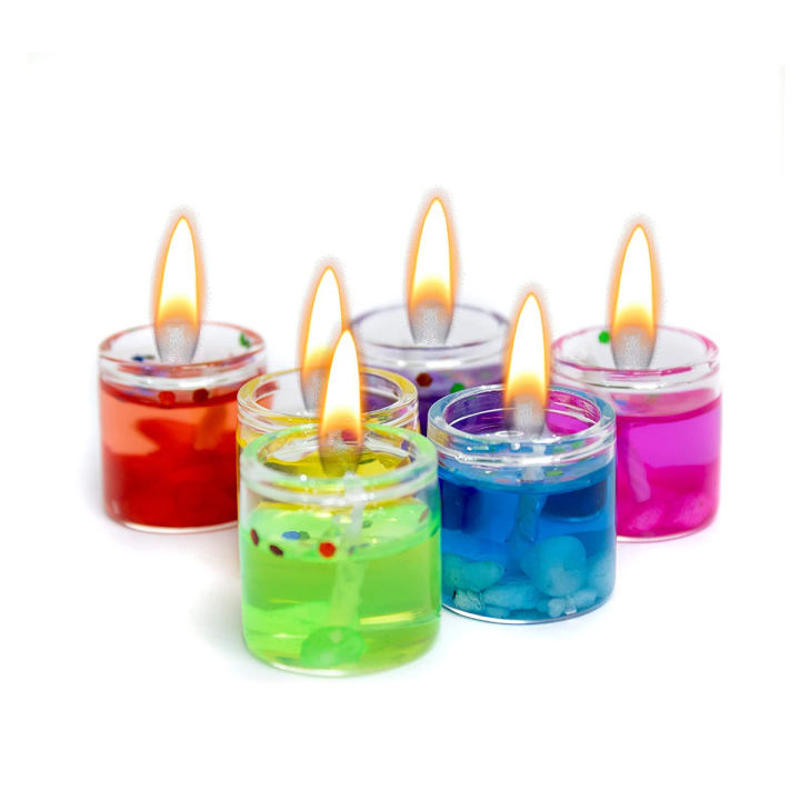 ⭐⭐⭐China Beautiful Birthday,Party decoration Jel Candles 6pcs Daraz