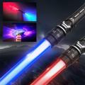 【Customizable】 tar war lightaber light Aber force dueling powered ound metal handle word Coplay luminou Kid Gift #447896. 