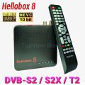 Hellobox 8 Set Top Box H.265 TV Receiver DVB T2 DVB S2 S2X Support RJ45 WiFi HEVC PowerVu TV Box TVBOX Hellobox8. 