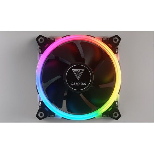 GAMDIAS AEOLUS M2-1204R Elite RGB-Lüfter 120mm, pc lüfter, PWM