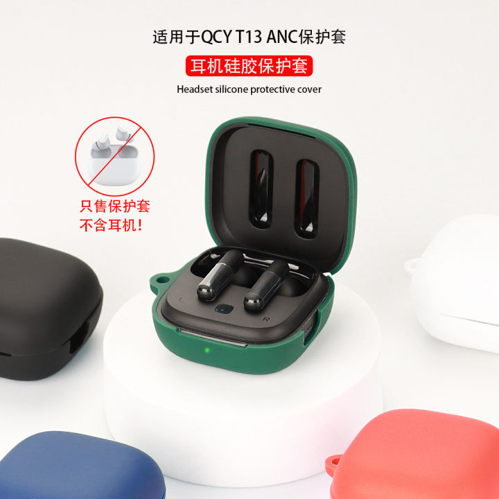 Headphone cover For QCY T13 ANC cover premium silicon cover
