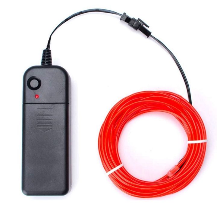 Flexible%20Neon%201m/3m/5m%20El%20Wire%20Led%20Neon%20Dance%20Party%20Atmosphere%20Decor%20Lamp%20Ropetube%20Waterproof%20Multicolor%20Led%20Strip%203v%20-%20Image%203