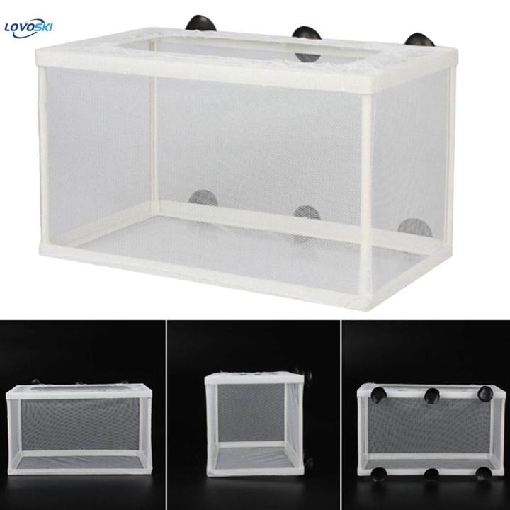 Aquarium Breeding Isolation Net Fish Breeder Box for Aggressive Fishes Guppy