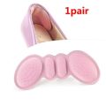 Silicone Pads for Women's Shoes Non-slip Inserts Self-adhesive Heel Insoles for Heels Protector Anti-Slip Foot Cushion Pads.