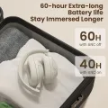HAYLOU S35 ANC Wireless Headphones Over-ear 42dB ANC Headphone Bluetooth 5.2 40mm Dynamic Driver 60-hour Battery Life Earphones. 