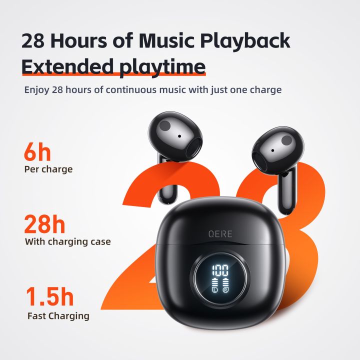 Wireless%20Headphones,QERE%20E40,NEW%20TWS%20Bluetooth%205.3,HD%20Microphone,HIFI%20Earphones,13mm%20Driver,60ms%20Low%20Latency,4%20Mics+ENC%20Call%20-%20Image%203