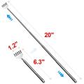 Anti Khujli Body & Back Massager Scratcher Stainless Steel extendable Telescopic Back Pocket Size Itching Hand Stick ( Extend till 20 inches ). 