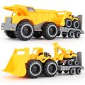 Baby Classic Simulation Engineering Car Toy Excavator Bulldozer Model Tractor Toy Large Size Dump Truck Model Car Toy Kid Gifts. 
