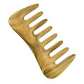 【The Edge of Beauty】New Wide Tooth Comb Natural Wood for Curly Hair. 