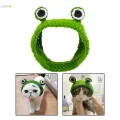 Dog Cat Frog Hat Party Costume Accessory Headwear Grooming Accessories Lovely Pet Hat for Costume M. 