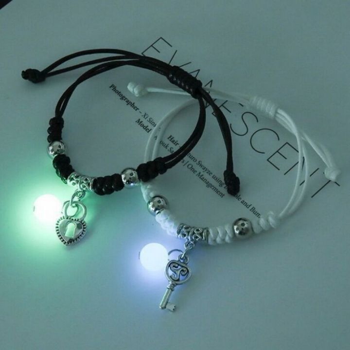 2PC/Set%20Fashion%20Luminous%20Cat%20Heart%20Couple%20Bracelet%20Women%20Men%20Lovers%20Adjustable%20Rope%20Matching%20Friend%20Party%20Jewelry%20Wrist%20Gift%20Hot%20Sales%20-%20Image%205
