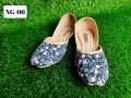 Fashionable Printed nagra shoes for women. 