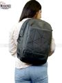 Stylish School Bag for Boys and Girls - All-Season Oxford Fabric Laptop Backpack - Multi-Compartment Travel Design with Ergonomic Fit. 