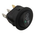TWEXQNY-Round 3 Pin Rocker / Parking Off Switch Front Rear Walking Sensor. 