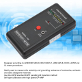 Surfaces Resistance Tester, Handheld Electrostatic Static Resistivity Meter, Electricity Tester Measuring Instrument. 