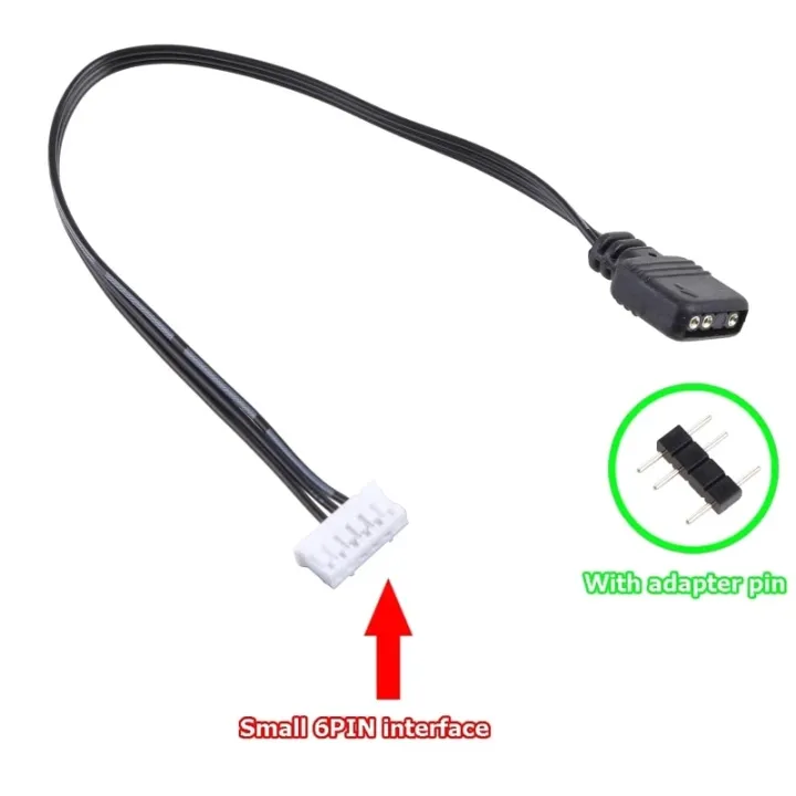 Fan%20Controller%20Adapter%20Cable%205V%203-pin%20To%206pin/%204pin%20Converter%205V%20ARGB%203Pin%20to%204Pin%206Pin%20for%20Coolmoon%20Cool%20Moon%20Fans%20-%20Image%202