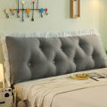 New elegant bedhead cushion soft lumbar pillow detachable home textile backrest tatami headboard pillow washable bedroom decor. 