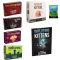 Exploding Kittens Card Game Original Edition NSFW Party Streaking Kittens Imploding Kittens Expansion Barking Kittens Bears vs B. 