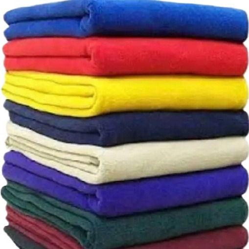 Micro Fiber Single Thick Bed Blanket/Combol Single Color Multicolor-1 Piece