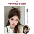 Chicken Coop Bun Idle Style Kick Shuttlecock Head Fountain High Ponytail Hot Girl Chicken Coop Hair Grip Wig Hair Bag. 
