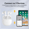 QCY T18 Wireless Earphones Bluetooth 5.2 Earbuds QCC3040 aptX Voice 32kHz 4 Mic CVC HD Call Headphones Dual-device Connection.