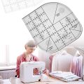 ARELENE Creative Curved Corner Cutter Quilt Ruler,Acrylic Sewing Curved Corner Cutter Ruler, Sewing Template Patchwork Tool,2PCS. 