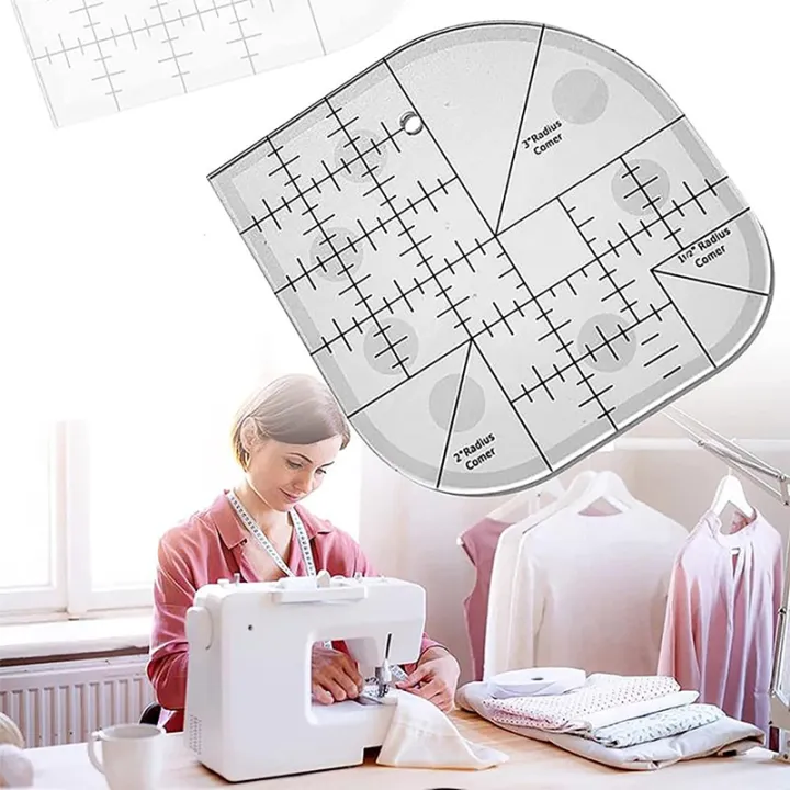 ARELENE%20Creative%20Curved%20Corner%20Cutter%20Quilt%20Ruler,Acrylic%20Sewing%20Curved%20Corner%20Cutter%20Ruler,%20Sewing%20Template%20Patchwork%20Tool,2PCS%20-%20Image%205