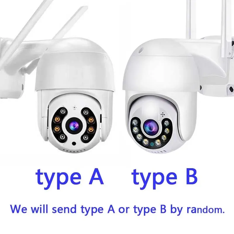 4K 8MP Wifi Security Camera Outdoor Waterproof PTZ Ai Auto