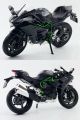 1/9 KAWASAKI H2R Ninja Toy Motorcycle Diecast Metal Large Size Model Super Racing Sound Light Collection Gift For Boy Children. 