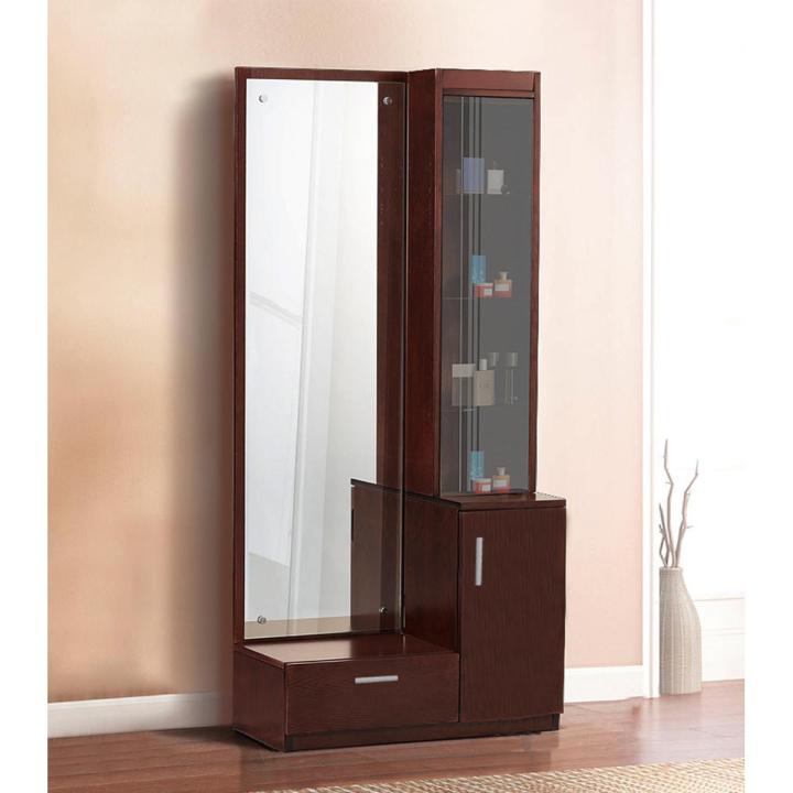 BM02 Engineered Wood Dressing Table (Finish Color Regal Anteak)