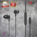 UiiSii HM9 In-Ear Stereo Metal Earphone With Microphone Dynamic Heavy Bass Music. 