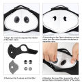 WEST BIKING Cycling Face Mask With Filter Activated Carbon Dust-proof Mask Anti-Pollution Bicycle Washable Outdoor Training Mask.