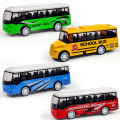 Toy Alloy Bus Alloy Bus Car Model Children's Toy Bus Metal Car Model Toy Car. 